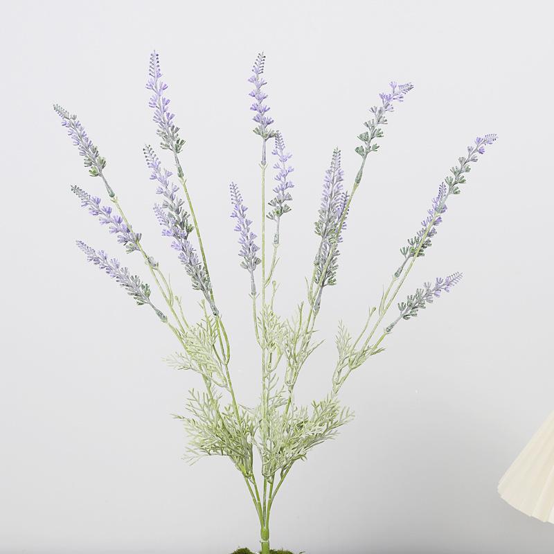 

Fake flower indoor sage home decoration, plastic lavender simulated flower