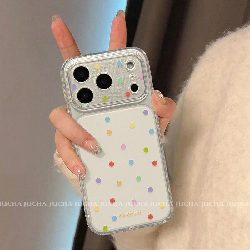 Slim Soft TPU Phone Case IPhone 17 Pro Max With Minimalist Dot Lightweight Luxury Design Compatible 16 iPhone 17