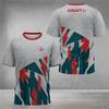 Men Fashion Short Sleeve 3d Print T Shirt Round Neck Summer Plus Size Tees