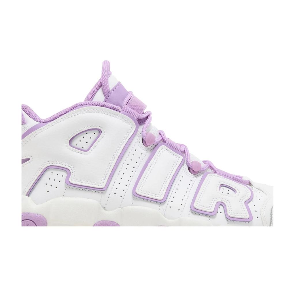 Nike Air More Uptempo Grade School 'White Rush Fuchsia' (Unisex) White / Rush Fuchsia / Rush Fuchsia Kids' Basketball Shoes FN6976 100