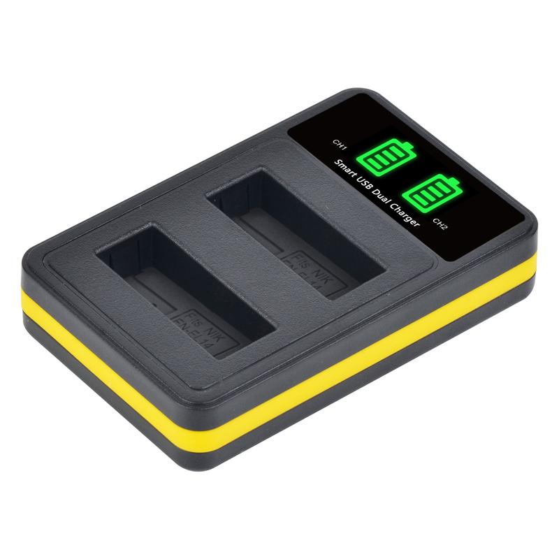 EN-EL14 EL14a ENEL14 Battery Charger for Nikon D5200 D3100 D3200 D5100 P7000 P7100 MH-24 Charger
