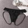 Low Waist Men's Sheer Lace Panties Underpants Male Open Crotch Briefs  Intimate
