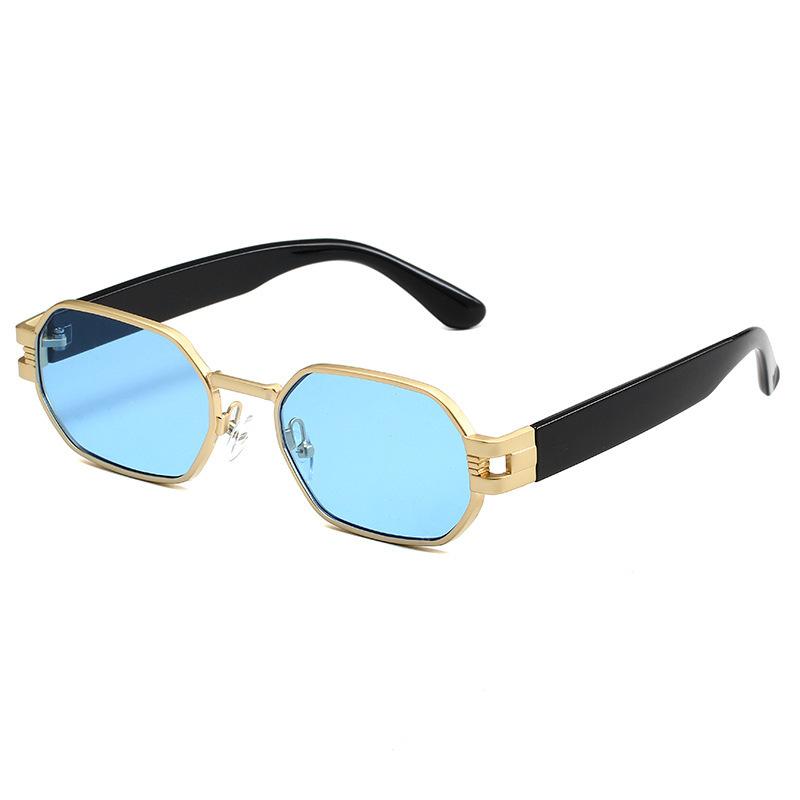 Women Sunglasses, Men Sunglasses Octagonal Square  Colorful Lenses for Street, Travel and Daily Wear