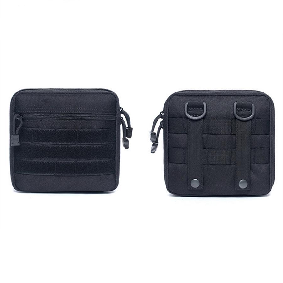 Black Tactical Gear Utility Pocket Tool Bag Organizer Admin Pouch Waterproof New