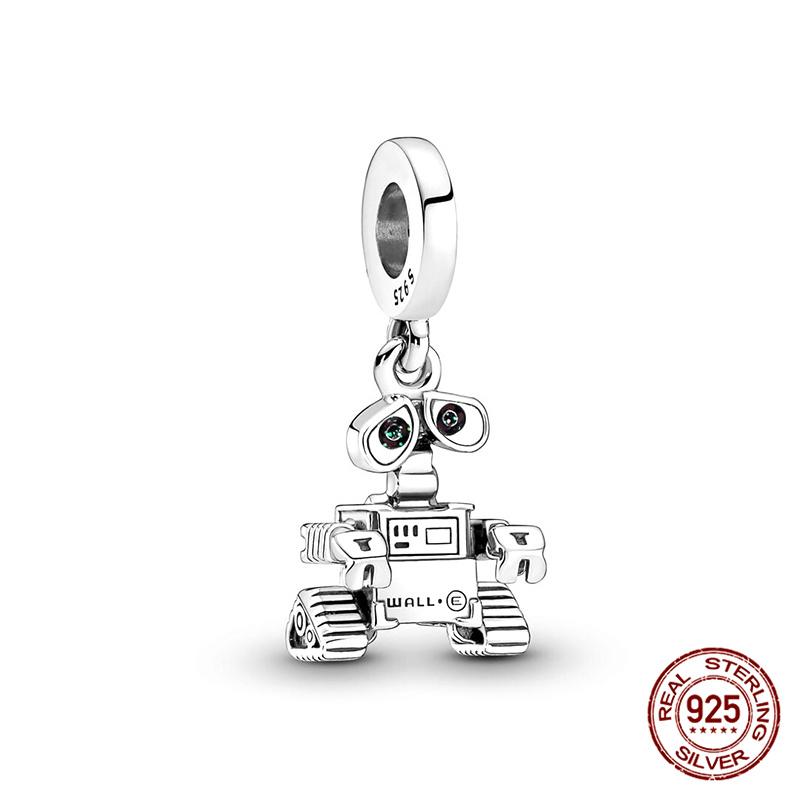 New  Mickey Minnie Beaded Marvel Lron Man Charms Plata De Leyoriginales Fit Bracelet Diy Jewelry Making Women'S Gift