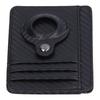 Anti Thief Card Holder Case Purse Trackable Credit Card Wallet with Locator Position for Daily Use Black