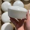 Pluizig Zacht Brood Langzame Terugvering Rond Melkwit Groot Brood Sensorisch Speelgoed hi PU Melkachtig Kleverige Vinger Yoghurt Taart Speelgoed