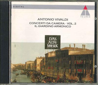 CD IL GIARDINO ARMONICO - Vivaldi Concerti Da Camera Vol2 9031732682 TELDEC Germany Classical Used