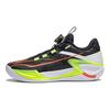 Li Ning Chaussures de Basket-ball pour Enfants Stables Antidérapantes Résistantes à l'Usure Soutien Tige Basse Basket pour Enfants Noir YKBU075-7