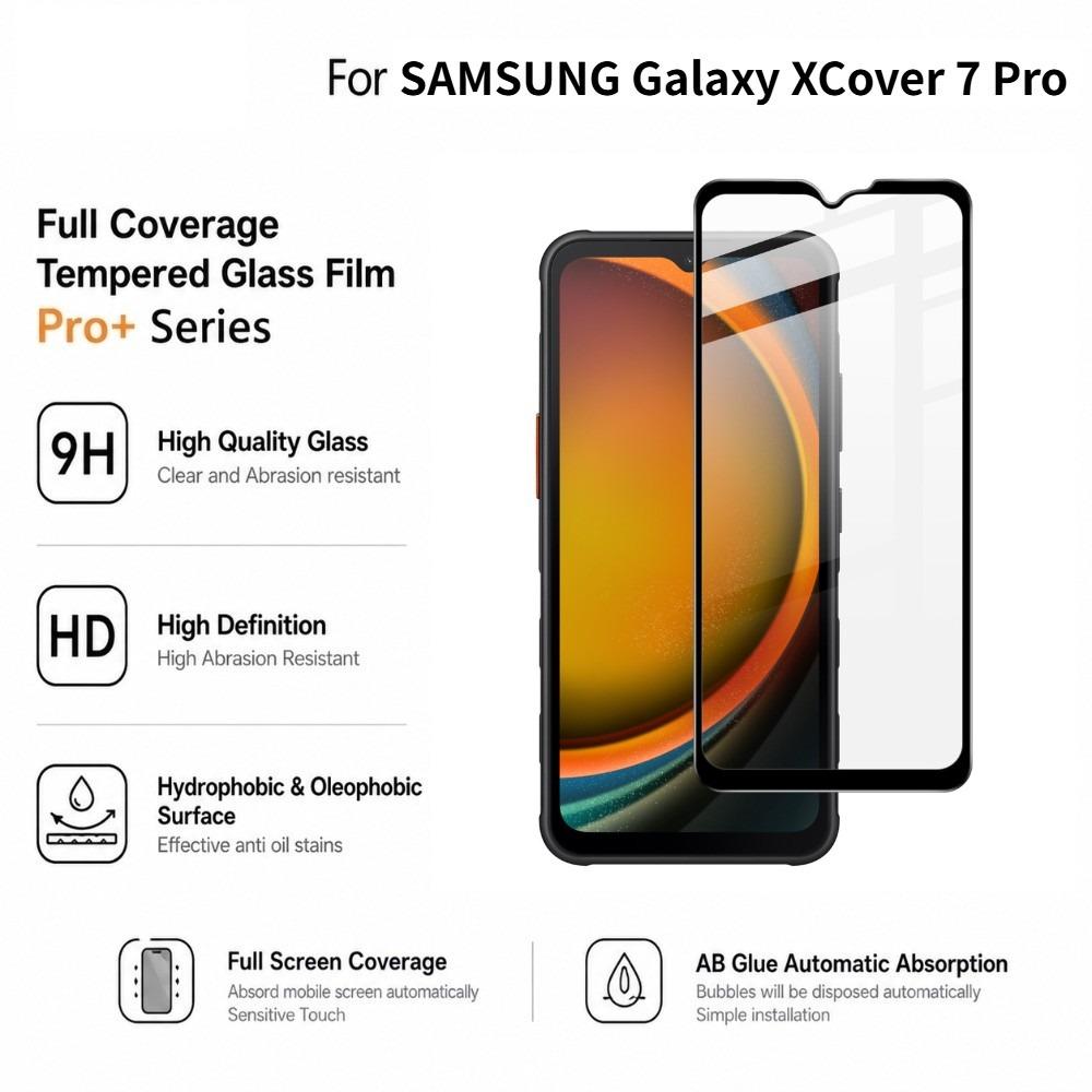 IMAK Pro+ Glass For Samsung Galaxy Xcover 7 / Xcover7 Pro 5G Full Coverage Tempered Glass Film
