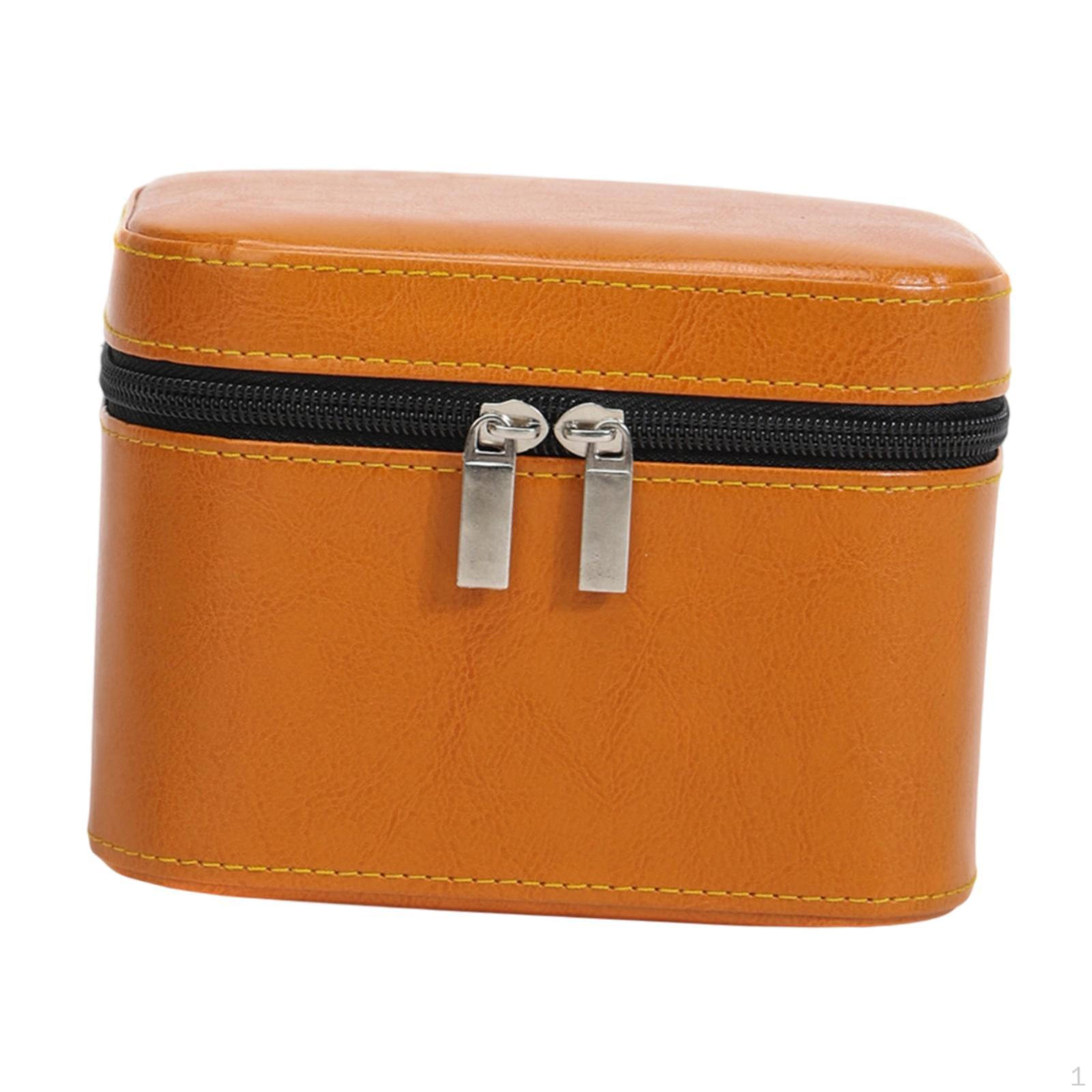 

Bracelet Jewelry Box ,Storage Case Display Holder Bangle Organizer for Stores Retail Orange 16x12x11cm