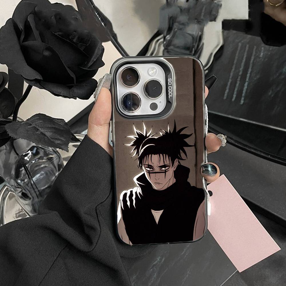 Jujut-su I-Ichiji S-Kaisen Phone Case For IPhone 16 17 15 14 12 13 Pro Max Black Color Shockproof Cover iPhone17promax