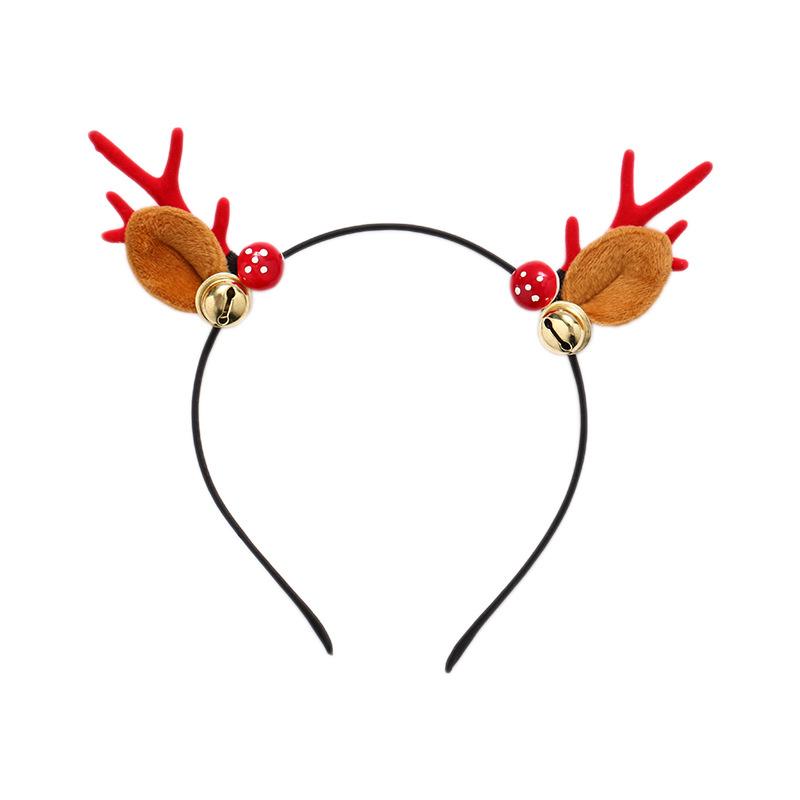 

Рождественская повязка на голову, милые аксессуары для волос, головной убор с рогами лося, заколка для волос, принадлежности для рождественской вечеринки style 6