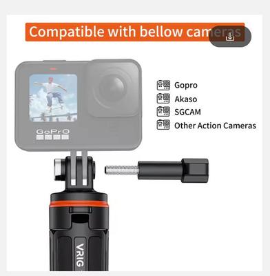 2025 Selfie Stick Statief Uitschuifbaar Statief Standaard Handgreep voor GoPro 13 12 11 10 9 8 Insta360 X4 DJI OSMO Action 5 Pro 3 4 Accessoires