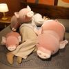 1 stuks 50-100CM Zacht Dons Katoen Schattige Varkens Pluche Pop Gevuld Schattig Roze Varkentje Pop Baby Zachte Kussen Cadeau voor Vriendin