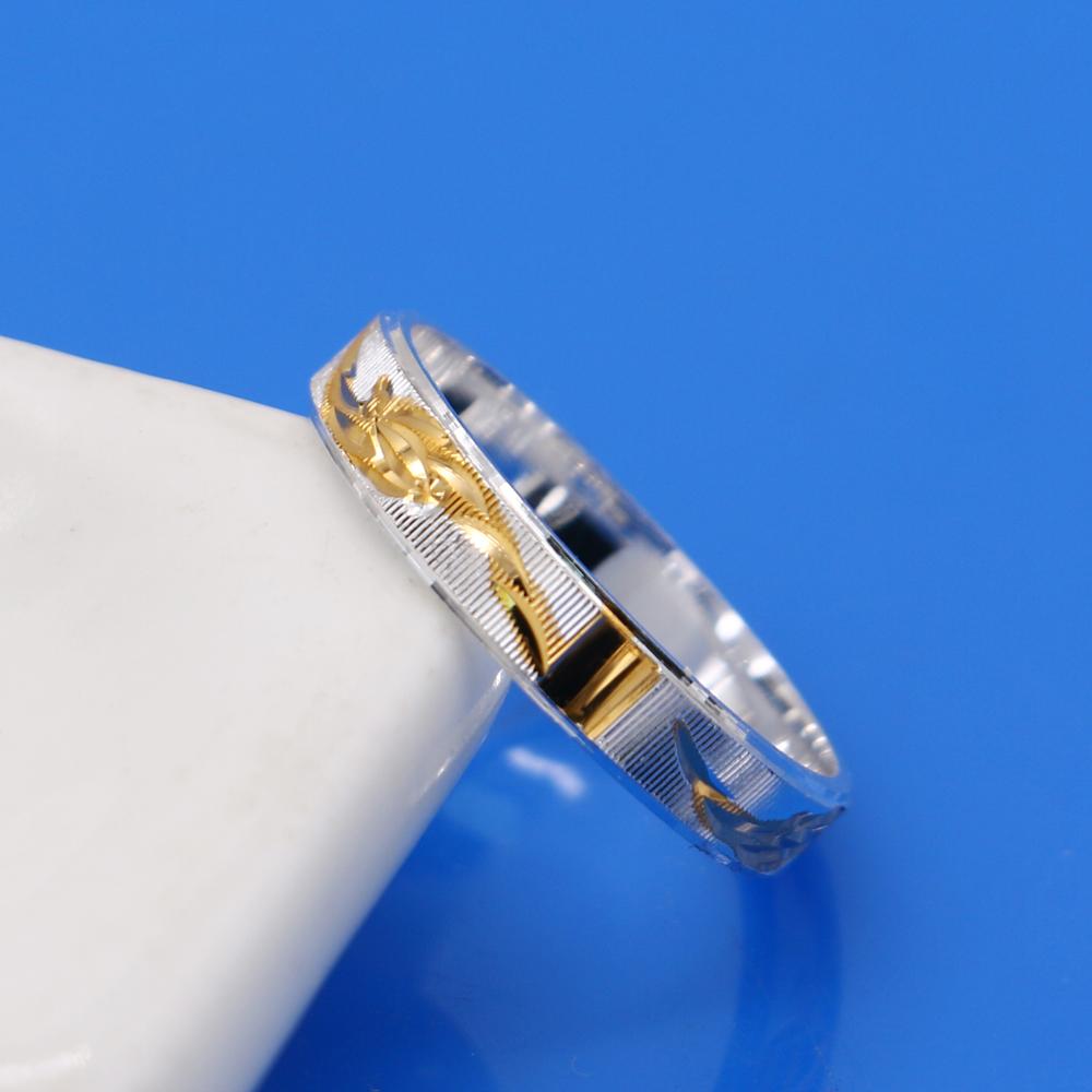Fashion New 100% 925 Silver Ring Men's / Women's Silver Ring Pattern Design Solid Silver Ring Charm Jewelry Gift
