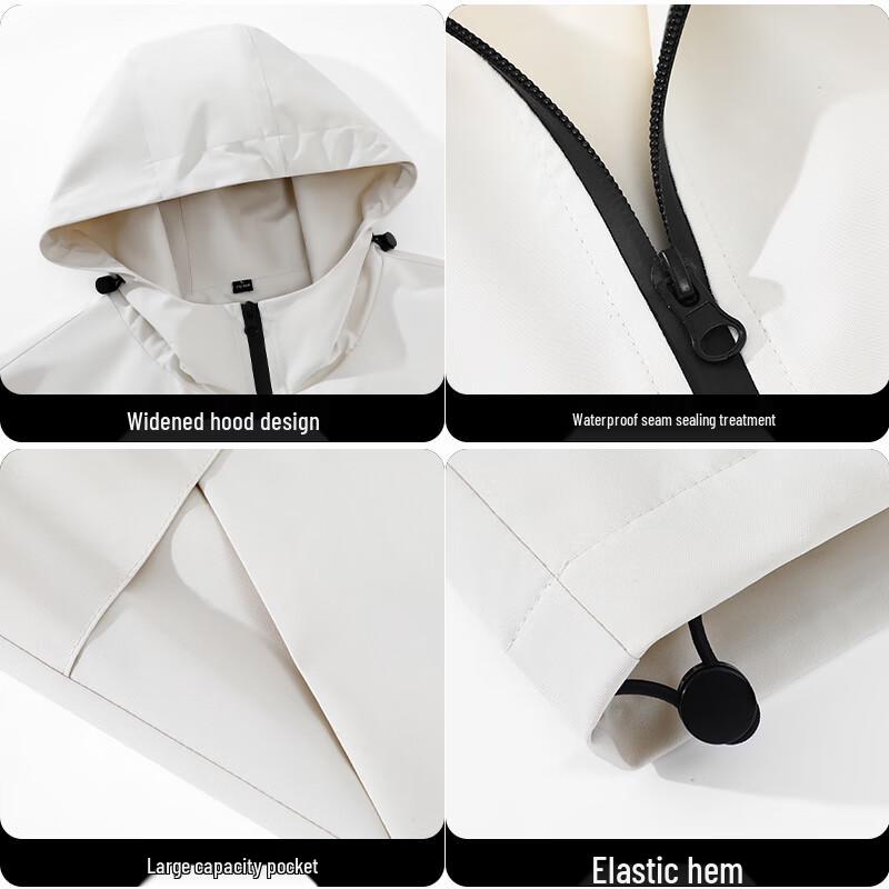 JEANSWEST LIFE Veste d'extérieur pour homme coupe-vent et déperlante