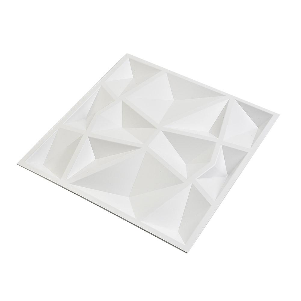 Pannelli Decorativi Murali Piastrelle di Plastica Diamante 1pz/4pz Rivestimento Copertura Fai da Te Interni Soggiorno Sfondo PVC
