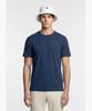 Meonsingweeo Men'S Signature Round T-Shirt Blue Mr121Mts12