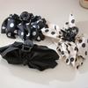 French Polka Dot Big Bow Clip Women's High-end Hair Clip Shark Clip Headdress
