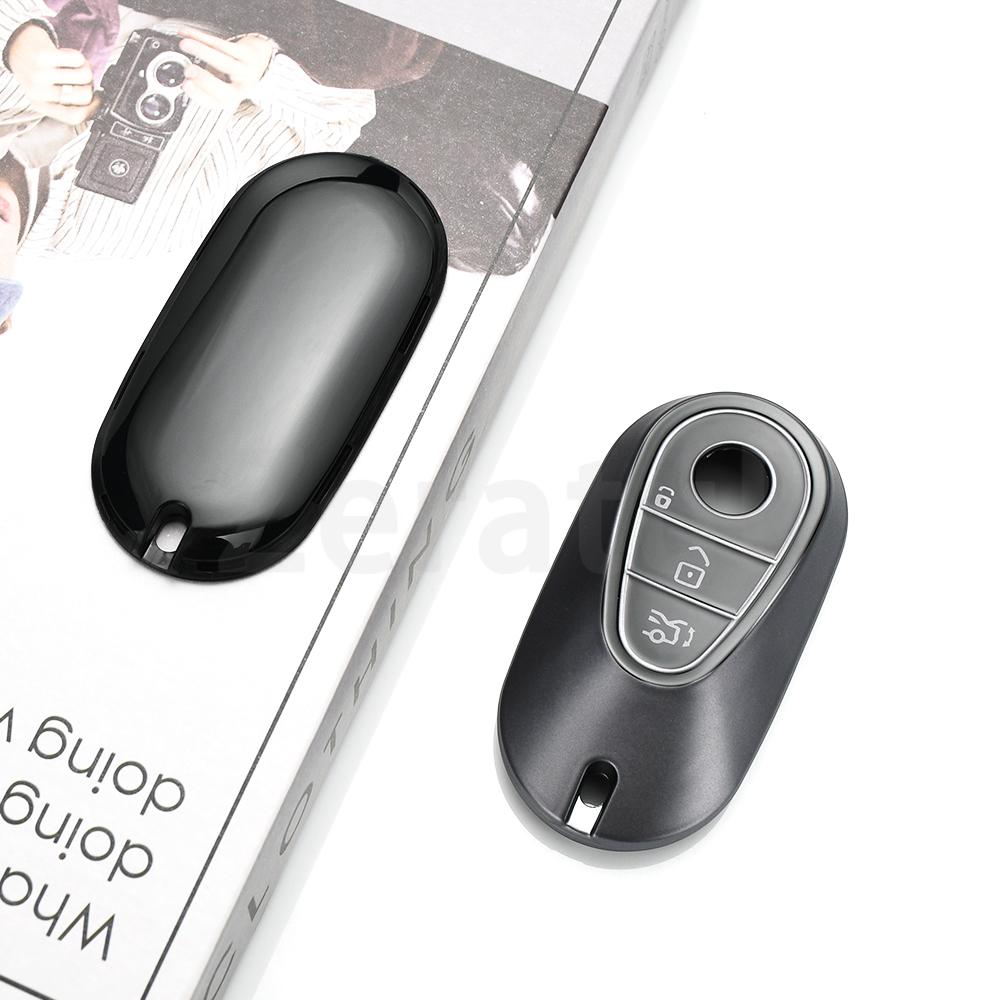 Auto Shell Fob Tpu Car Key Case Cover Protector For Mercedes Benz C S Class W206 W223 S350 C260 C300 S400 S450 S500