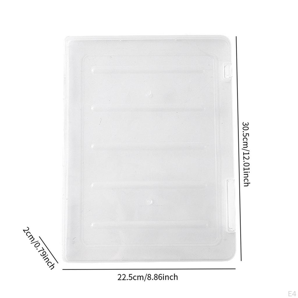 Press on Nail Storage Box Case Compact Empty Art Display Organizer Container