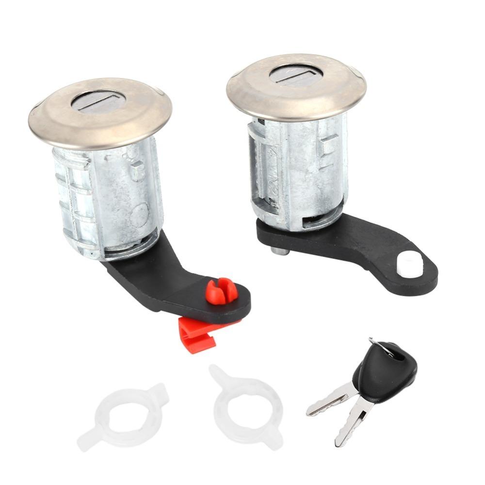 6PCS 7701470944, 7701470945 Ignition Lock Cylinder for Renault Master 1998-2016 Lock Swap Door Lock Barrel Set