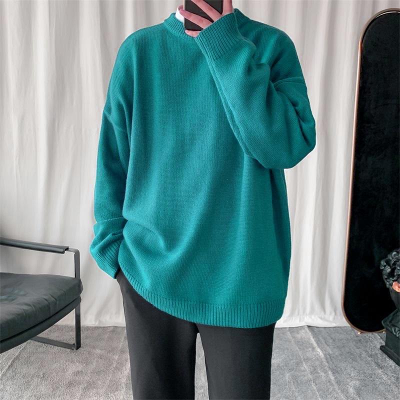 Men's Retro Japanese Knitwear Cardigan - Spring Loose Fit Sweater