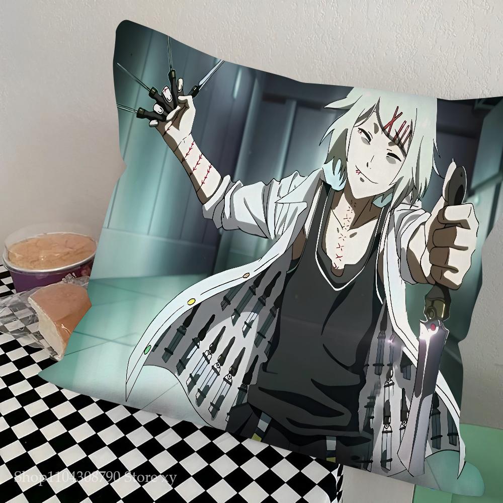 Anime JUUZOU SUZUYA Tokyo Pillow Case Square Pillow Bedroom Sofa Leisure Comfort Cushion Car Living Room Home Decoration