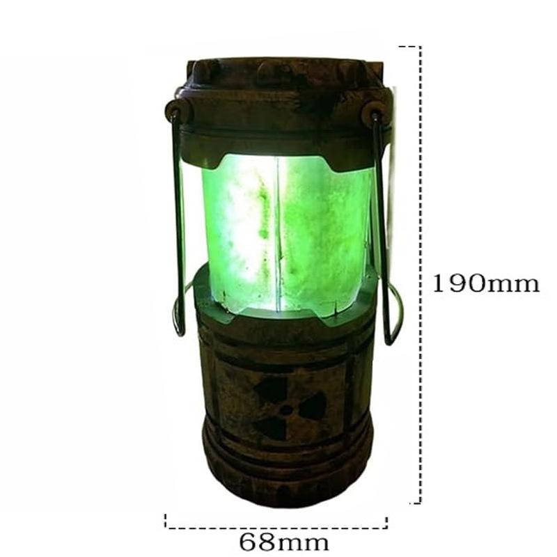 Nuclear Reactor Lantern Mini Handheld Toy Doomsday Simulation Illuminator Halloween Camping Light Party Prop