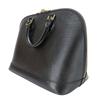 Used LOUIS VUITTON Handbag Alma M52142 Epi Leather Noir black chic
