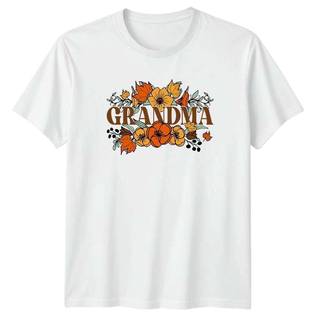 Grandma Unisexs TShirt Grandma Family Thanksgiving Gift For Her