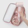 BEPAN Travel Hair Dryer Carrying Case Large Capacity Hair Curler Iron Straightener Storage Zipper Closure Hairdressing Tools Organizer