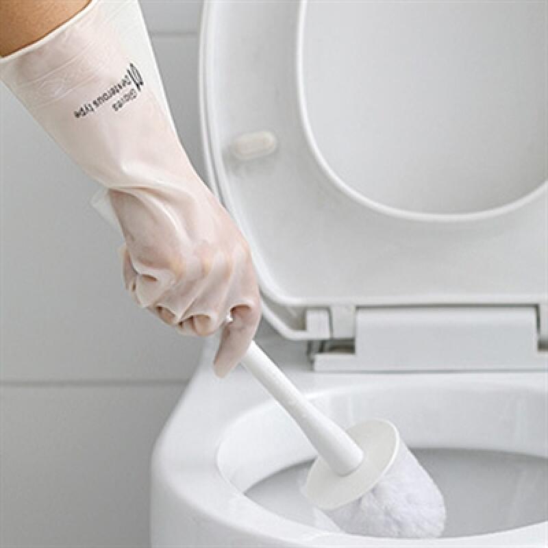 Premium multi-purpose PVC white rubber gloves