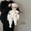 Full Moon Winter Jumpsuit: 2025 New Year Festive Baby Crawling Outfit