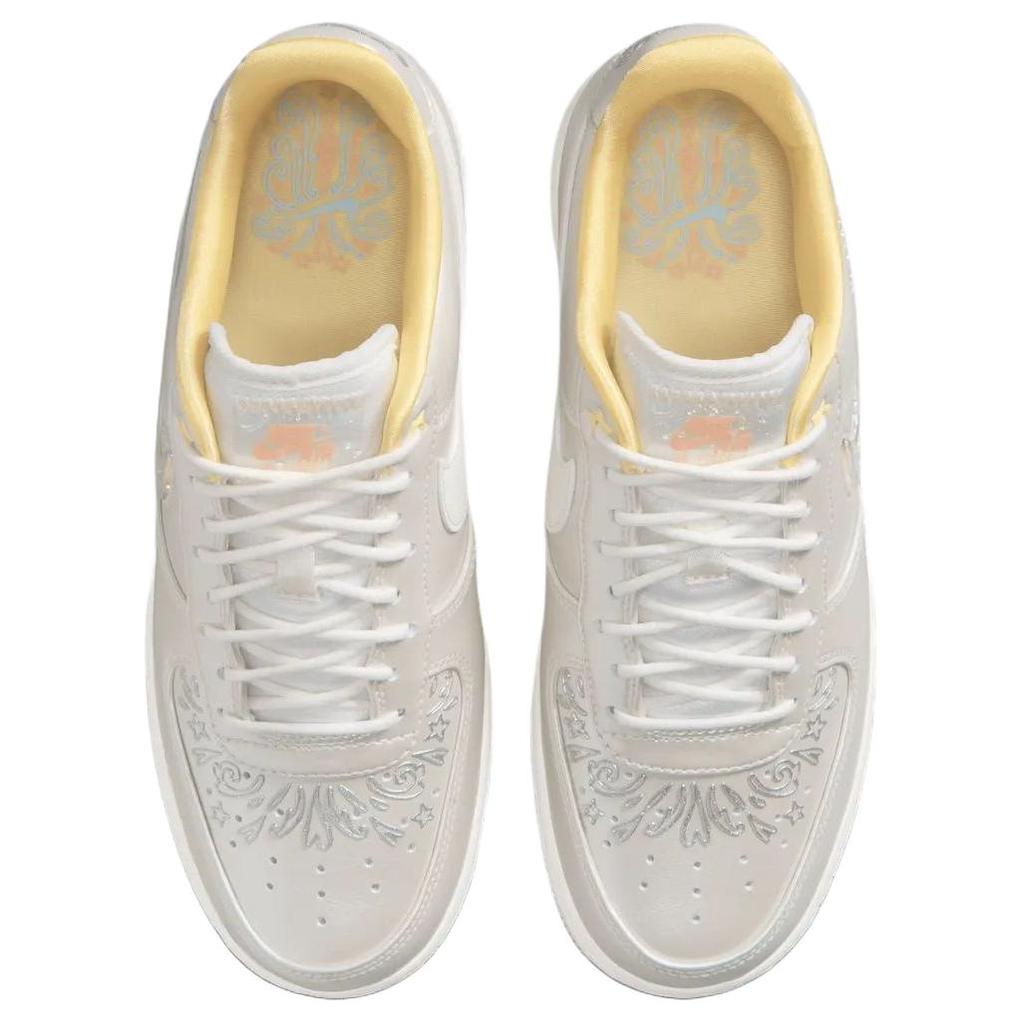 Nike Air Force 1 Sail Soft Yellow Women Sneakers White IR8218118