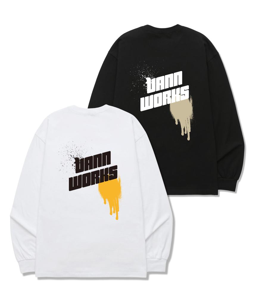 VANNWORKS Spread Logo Long Sleeve (Vls0062) White