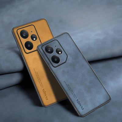Για Realme NEO 7 GT 7 Pro Πολυτελής Θήκη από Δέρμα Πρόβειου Δέρματος για Realme NEO7 GT7pro 6 T NEO 6 SE Προστατεύει Αντικραδασμικό Σιλικονούχο Προφυλακτήρα
