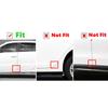 4 st Silikon Bil Dörrhörnskydd Anti-Kollisionsskydd Auto Bil Dörrstötfångare Anti-Rep Bil Exteriörtillbehör Delar