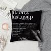 Rapper A-ASAP R-Rocky Testing Pillow Case Square Double-Sided Printing Short Plush Sofa Cushion Cover Bedside Pillow
