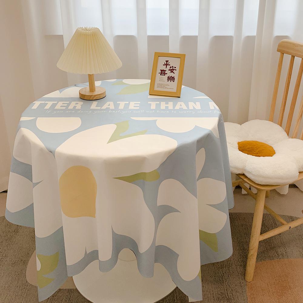 Small Floral Velvet Tablecloth, Student Dormitory Desk Cloth, Living Room Dining Table Cloth, Coffee Table Cloth, Cover Towel