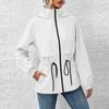 Jacket Women Waterproof Windbreaker Lightweight Rain Jackets With Pockets Packable Raincoats For Women With Hood
