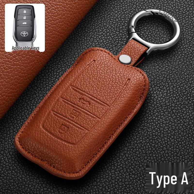 Compatible Key Case for Toyota: Camry, Highlander, RAV4, Corolla, Levin, Prado, Avalon