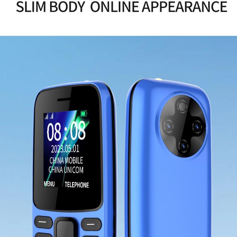 H11 1866 Multifunction Button Phone 2G GSM Students Elderly Mobile Phones Dual SIM Card Feature Phone