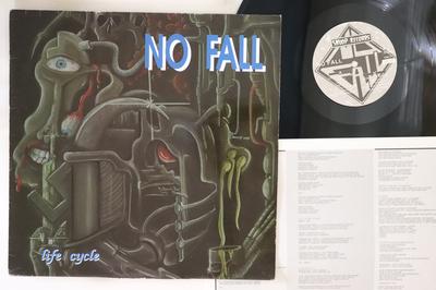 LP Record NO FALL  Life Cycle CR012 SNOOP 1992 Germany Rock Used