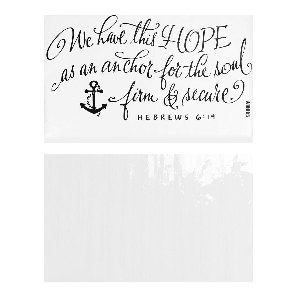 Wall Decals Unique English Poetry DIY PVC Sticker Home Living Room Kitchen Decoration