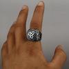 Viking Dragon Rune Stainless Steel Ring Mens Biker Hip Hop Celtic Knot Jewelry Gift Fashion Amulet