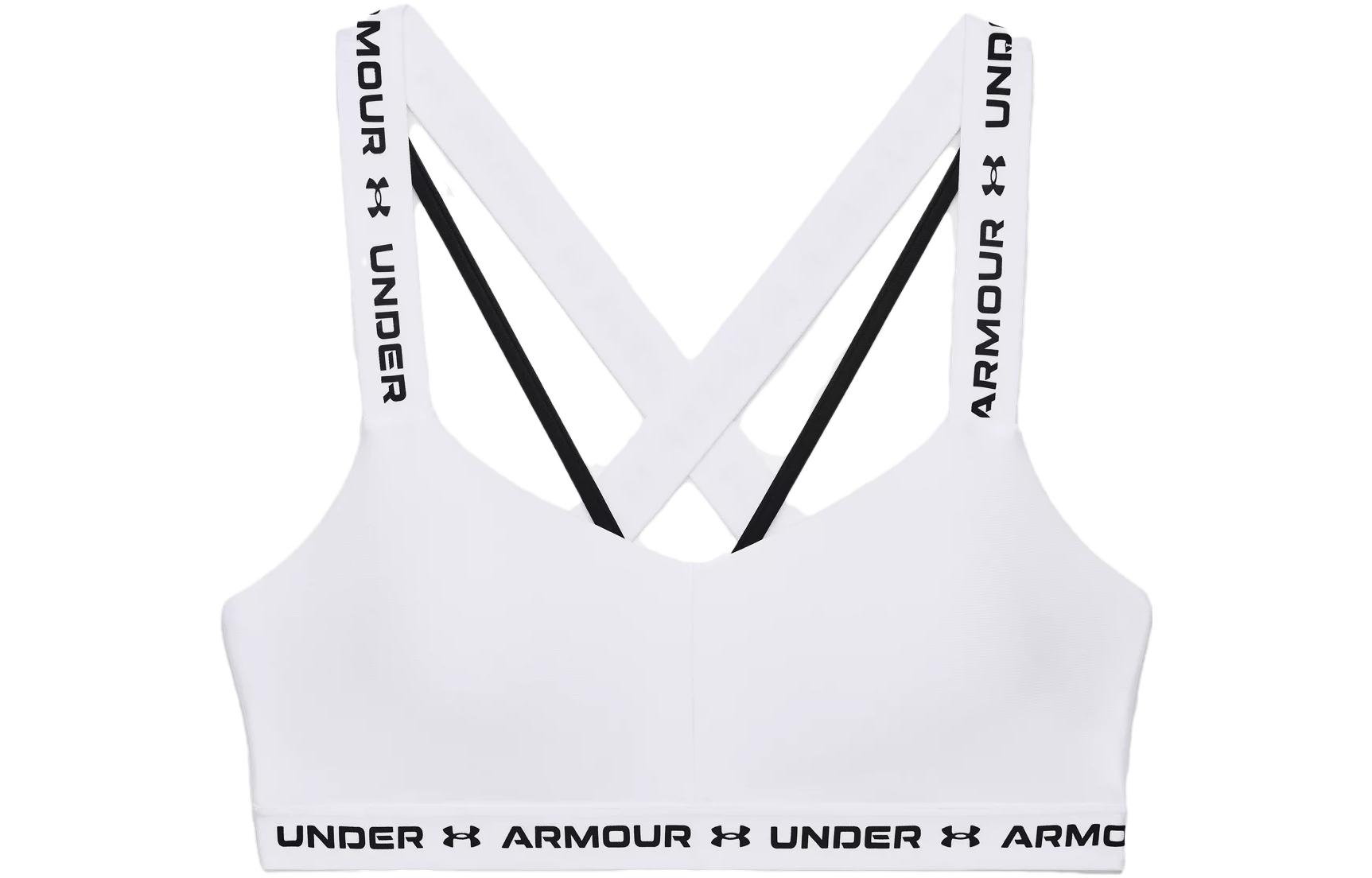 Under Armour Crossback Tank Top Women s White 1361033-100 S