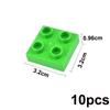 Big Size Duploes Building Blocks City Colorful Bulk Large Particle 2x2 2x4 Parts Assembled Thin Bricks Compatible Large Toy Gift