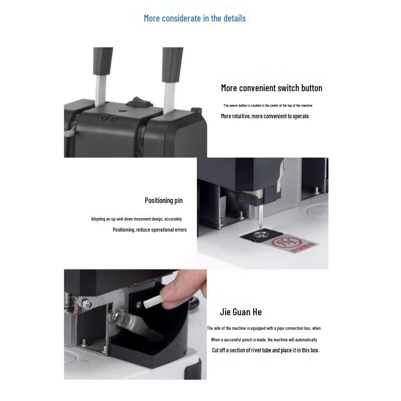 GEPAD GP-40A Manual Financial Binding Machine CN plug (adapter included)